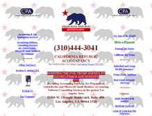 Tablet Screenshot of californiarepublic.com